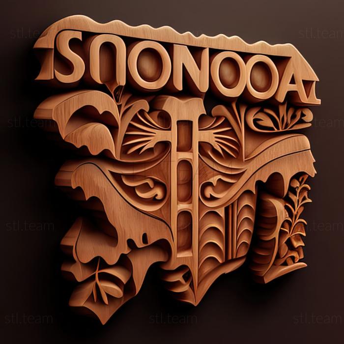 3D модель Тонга Королевство Тонга (STL)